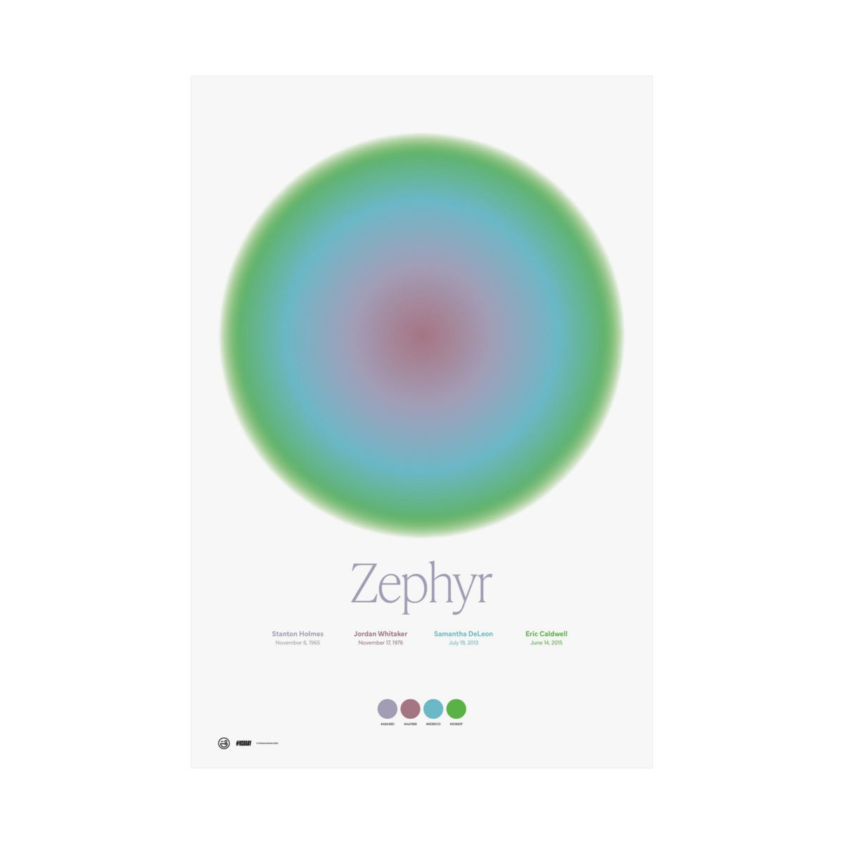 "ZEPHYR" - #RGBDay Custom Poster