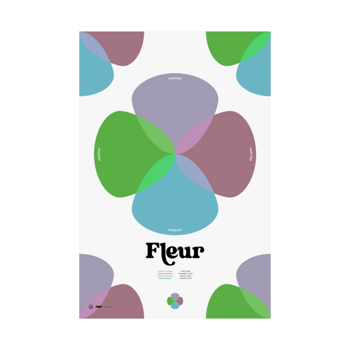 "FLEUR" - #RGBDay Custom Poster