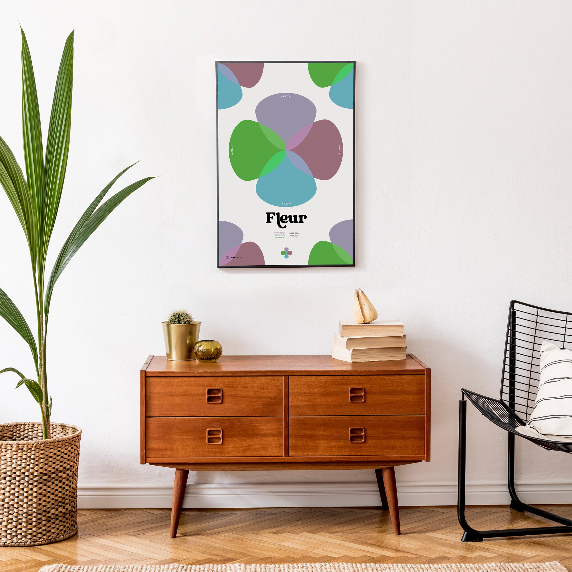 "FLEUR" - #RGBDay Custom Poster