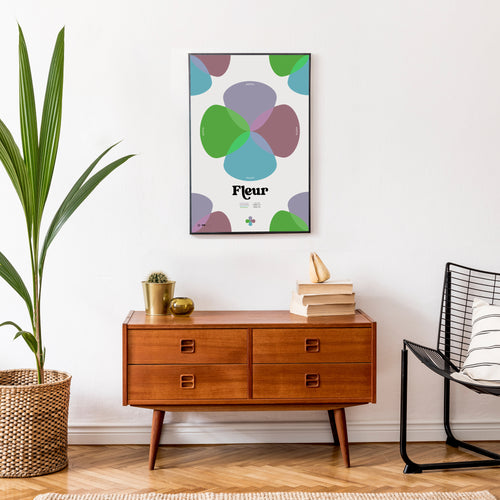 "FLEUR" - #RGBDay Custom Poster