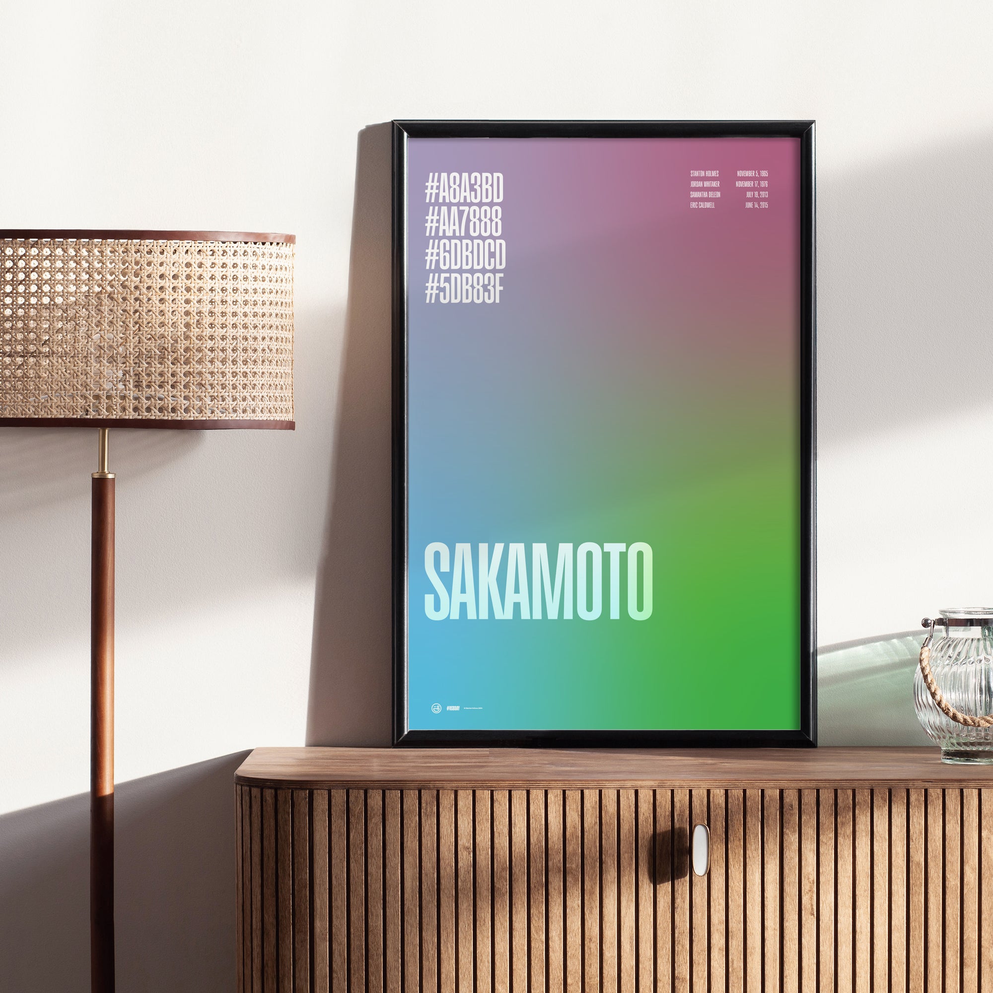 "SAKAMOTO" - #RGBDay Custom Poster