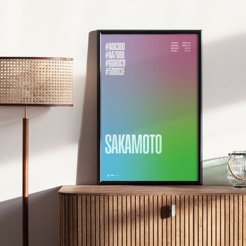 "SAKAMOTO" - #RGBDay Custom Poster